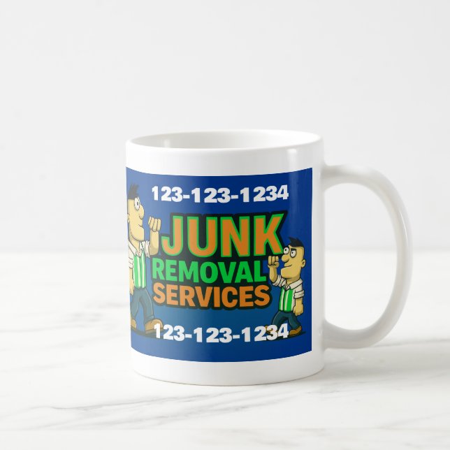 Mug Junk Removal Services Cleaning Up Rubbish Hauling  (Droite)