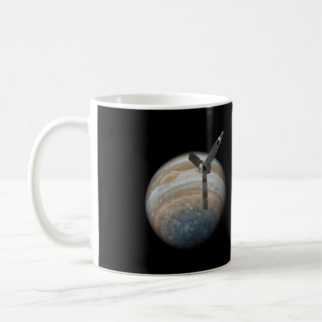 Mug Juno Spacecraft à Planet Jupiter (Gauche)