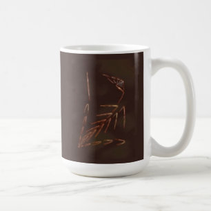 Mug Jurassic fossile