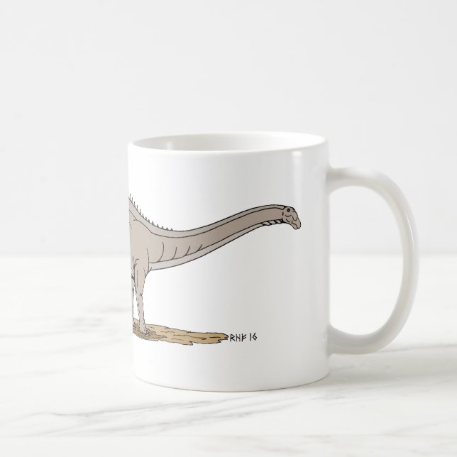 Mug Jurassique Dinosaure Apatosaurus (Droite)