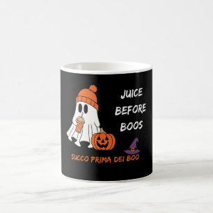 Mug Jus Avant Boos - Halloween Ghost & Citrouille