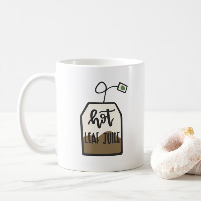 Mug jus de feuilles chaudes (avatar l'dernier airbende (Avec donut)