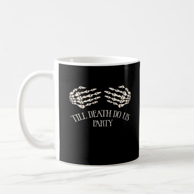 Mug Jusqu'à la mort Fêtons-nous l'Halloween Party (Gauche)
