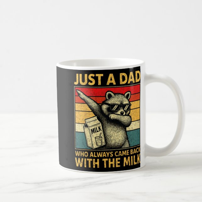 Mug Just A Dad Who Always Came Back Men Fathers Day Da (Droite)