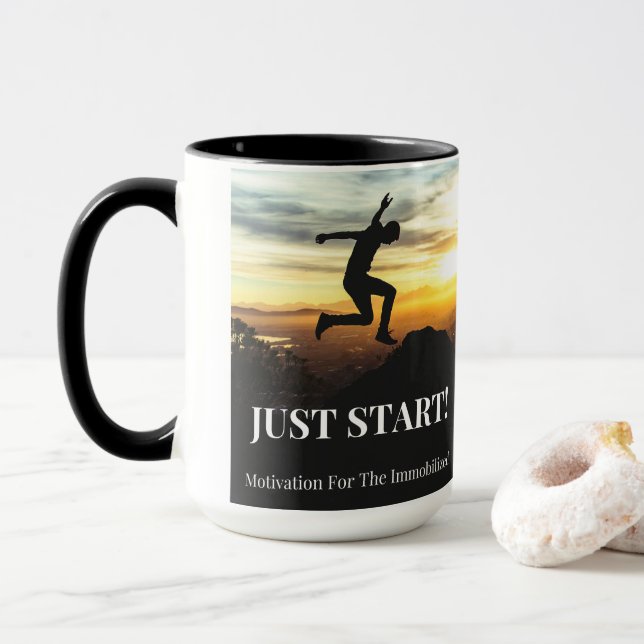 MUG JUSTE DÉBUT ! (Avec donut)