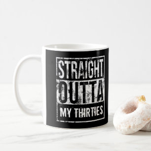 Mug Juste en-dehors de mes trentenaires 40e fête d'ann