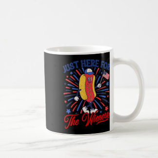 Mug Juste Ici Pour Les Wieners 4 juillet Hot Dog 2