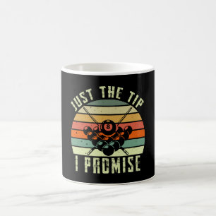 Mug Juste la pointe, je le promets Billard