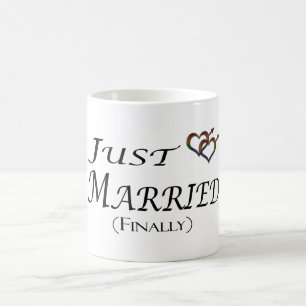 Mug Juste marié (enfin) Gay pride