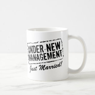Mug juste marié Sous nouvelle direction