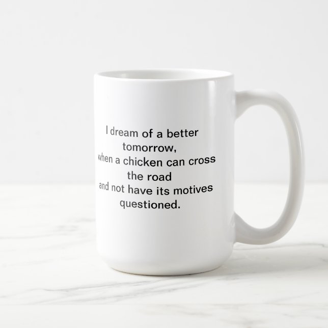 Mug juste pour le rêve de l'amusement I (Droite)