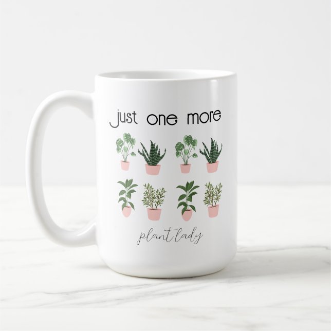 Mug juste un cadeau de pépinière Plante de plus (Gauche)