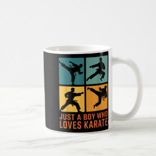 Mug Juste Un Garçon Qui Aime Les Arts Martiaux Karaté 
