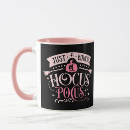 Mug Juste une bande de Hocus Pocus rose et noir Hallow
