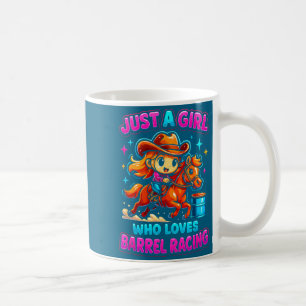 Mug Juste une fille qui aime le barrel racing Barrel R