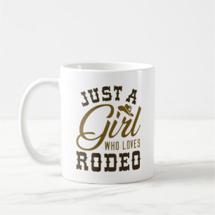 Mug Juste une fille qui aime le rodéo