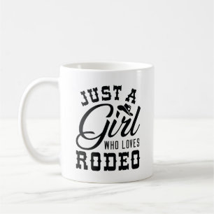 Mug Juste une fille qui aime le rodéo