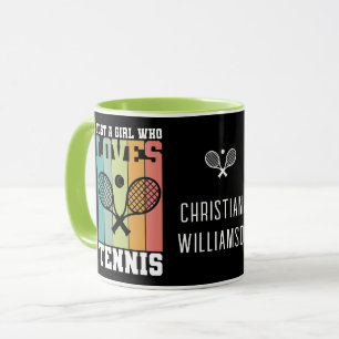 Mug Juste une fille qui aime le tennis Tennis person