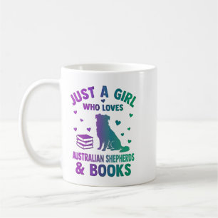Mug Juste une fille qui aime les bergers australiens &