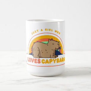 Mug Juste une fille qui aime les Capybaras