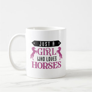 Mug Juste Une Fille Qui Aime Les Chevaux