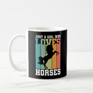 Mug Juste une fille qui aime les chevaux   Horse Girl