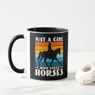 Mug Juste une fille qui aime les chevaux Propriétaire 