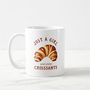Mug Juste une fille qui aime les croissants