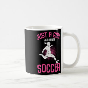 Mug Juste une fille qui aime les filles de football Jo