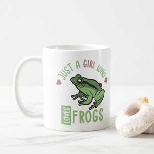 Mug Juste une fille qui aime les grenouilles Cadeaux a