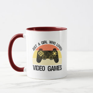 Mug Juste Une Fille Qui Aime Les Jeux Vidéo