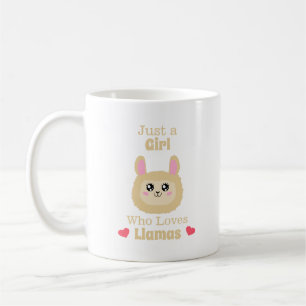 Mug Juste une fille qui aime les lamas