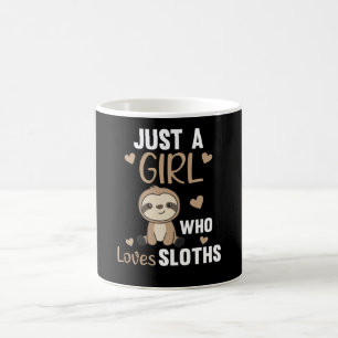 Mug Juste une fille qui aime les mignons animaux de Sl