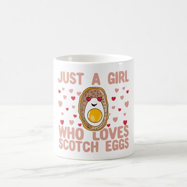 Mug Juste une fille qui aime les oeufs de Scotch (Centre)