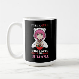 Mug Juste une fille qui aime Ramen et Boba