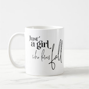 Mug Juste une fille qui aime tomber