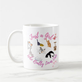 Mug Juste une fille qui aime vraiment les chats