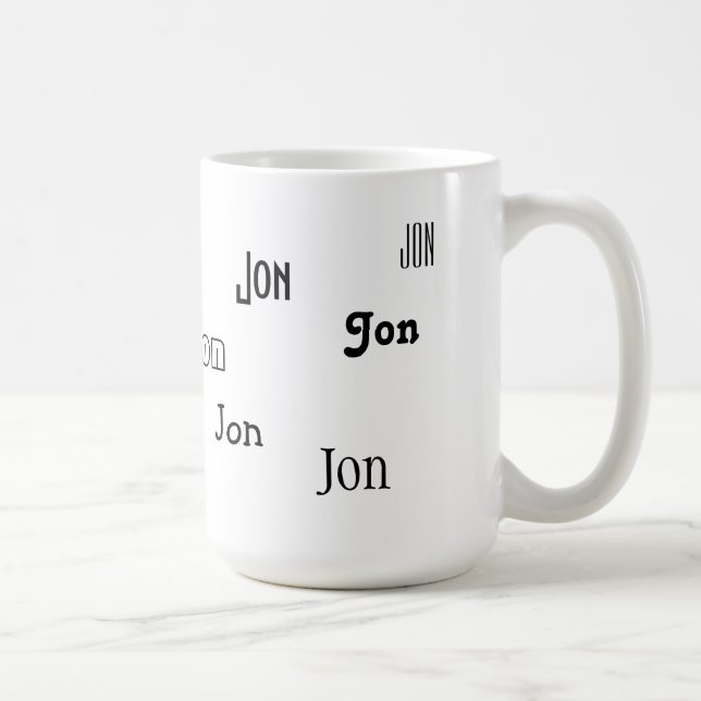 Mug Juste votre nom (Droite)