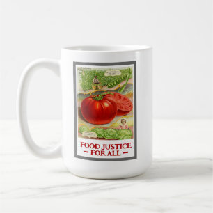 Mug Justice alimentaire - Tomates Vintages & Jardin