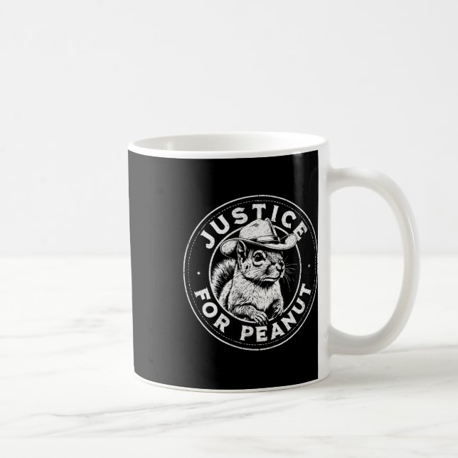 Mug Justice Pour L'Arachide L'Écureuil - P’nut Pnut Pe (Droite)