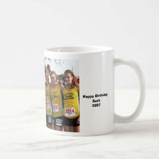 Mug JV_CrossCountry_Girls, joyeux anniversaire, Beth,