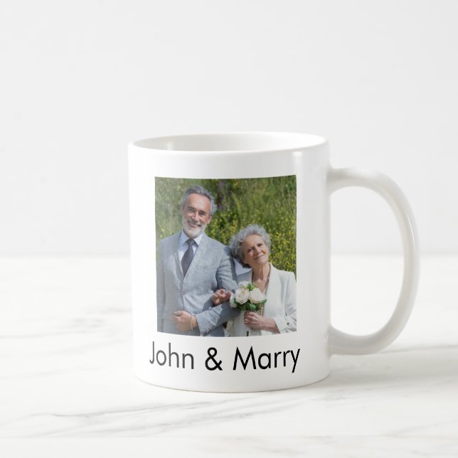 Mug JW Cadeaux pour le couple partenaire de service, p (Droite)