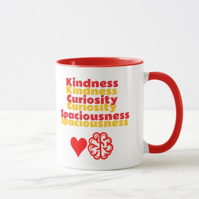 Mug K C S - Kindness Curiosity Spaciousness (Droite)