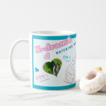 K drama 3 Photo Collage typographie coréenne regar