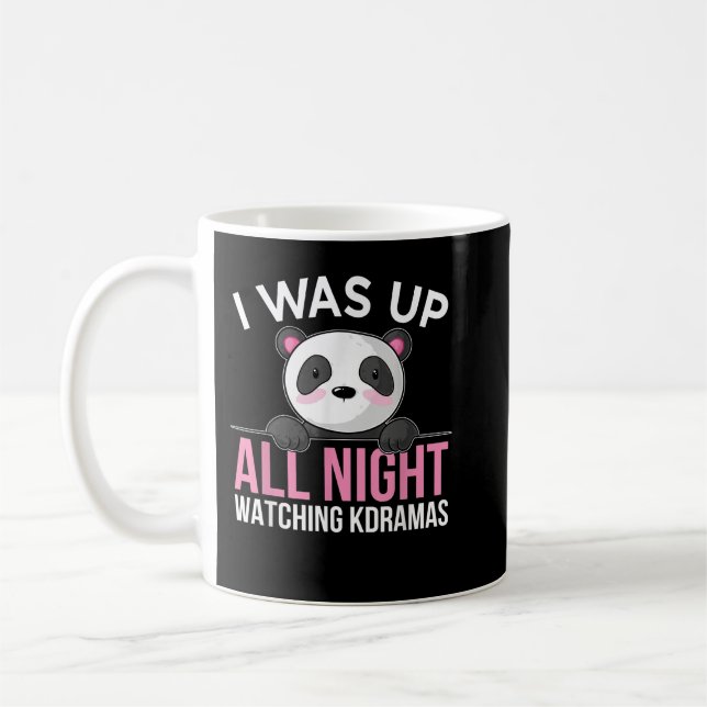 Mug K-Drama Kdrama Korean TV Show Fans Cute Panda  (Gauche)