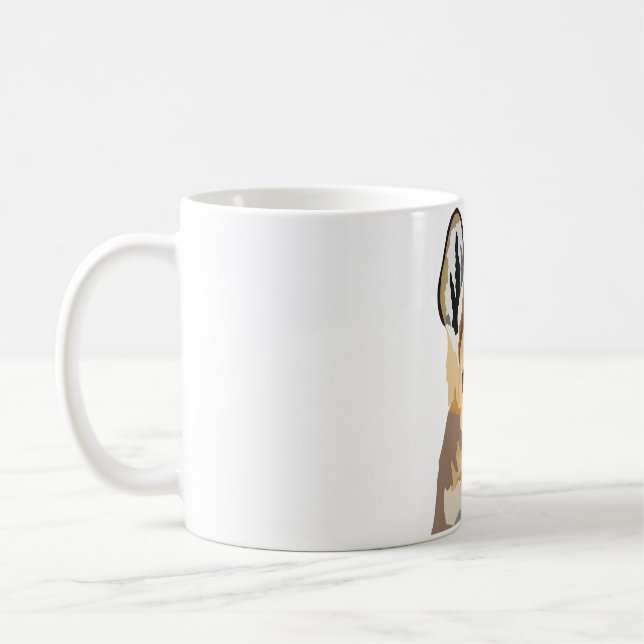 Mug K est pour Klipspringer (Gauche)