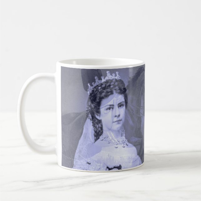 Mug Kaiserin Elisabeth von Österreich zu Pferde - Siss (Gauche)