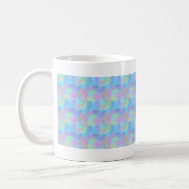 Mug kaléidoscope brouillard (Gauche)