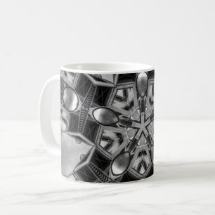 Mug Kaléidoscope étoile sombre