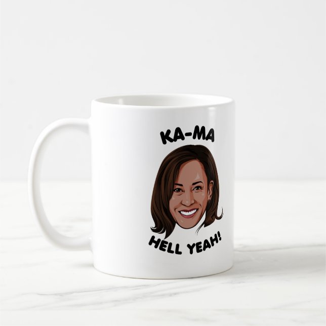 MUG KAMA-HELL YEAH KAMALA HARRIS 2020 (Gauche)
